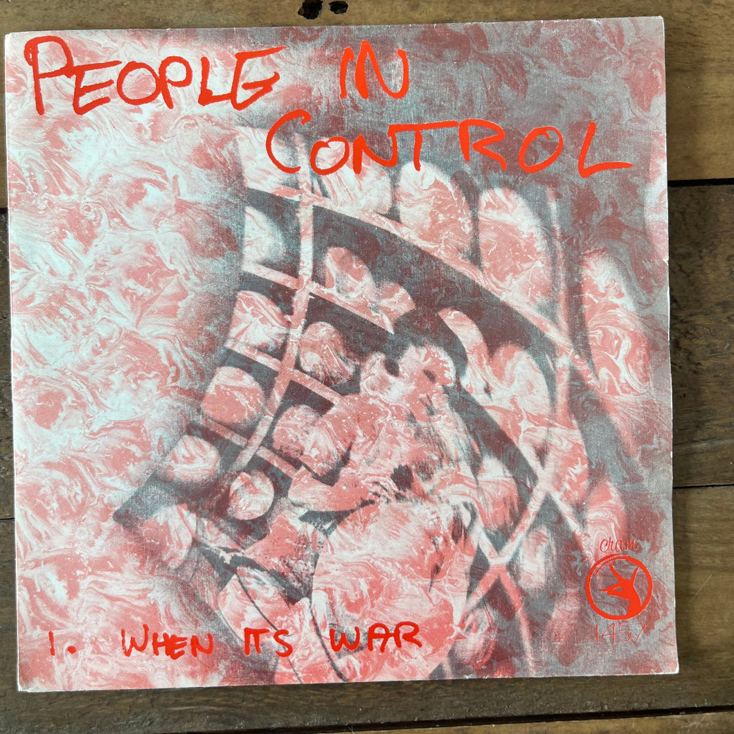 People In Control – When It's War (7” Vinyl)