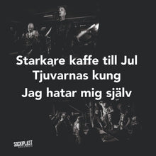 Ladda upp bild till gallerivisning, Rövsvett - Starkare Kaffe Till Jul (7” Vinyl med textblad inlay)
