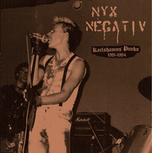 Ladda upp bild till gallerivisning, Nyx Negativ - Karlshamns Punks 1981-1984 (12´´ LP + booklet, Limited edition 100 copies in Orange Vinyl)
