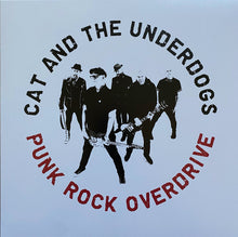 Load image into Gallery viewer, Cat And The Underdogs - Punk Rock Overdrive (12´´ LP Clear With Red Splatter Vinyl)
