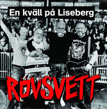 Cargar imagen en el visor de la galería, (FÖRKÖP) Rövsvett - En kväll på Liseberg (12” LP Vinyl Album)
