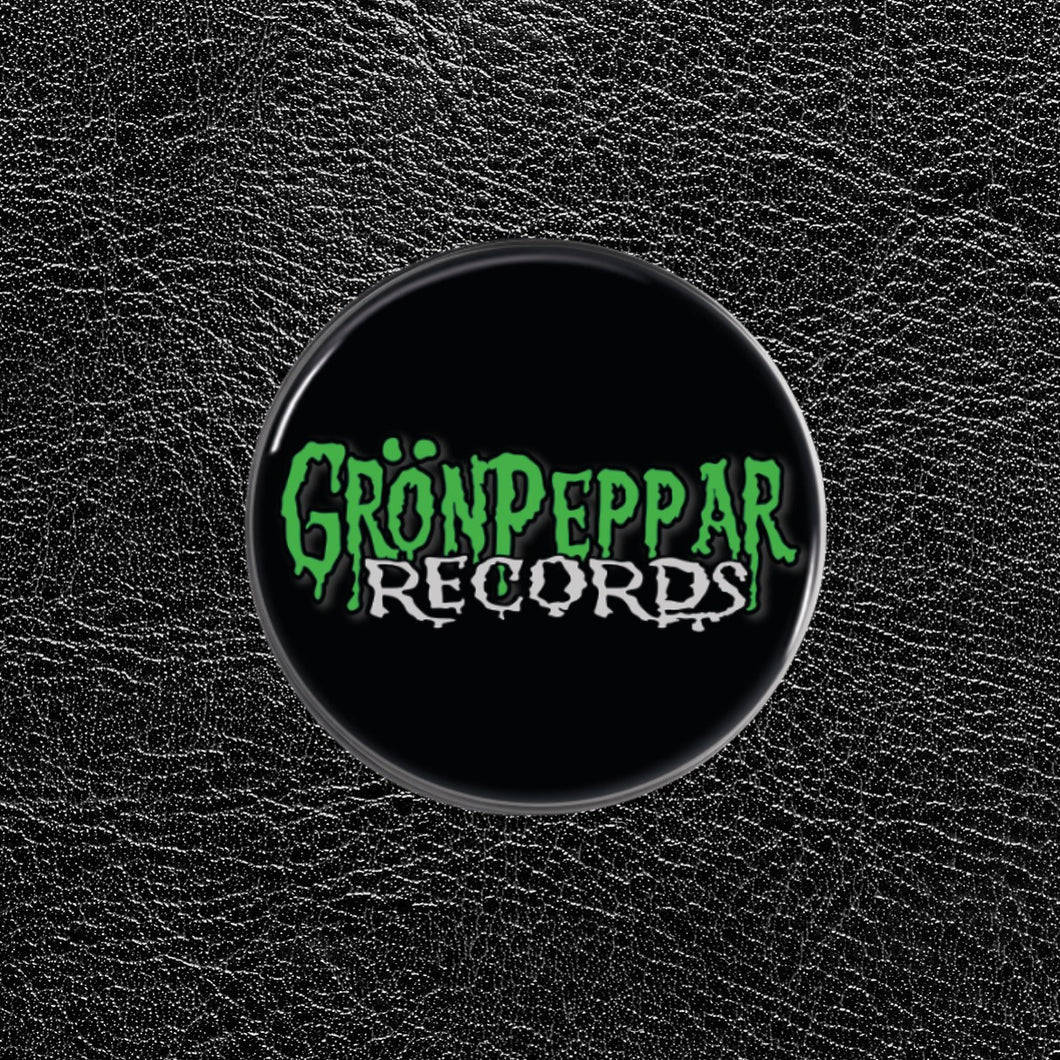 Grönpeppar Records Pin/Badge 32mm