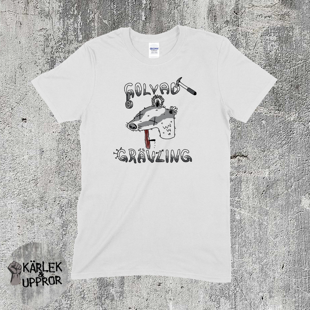 Golvad Grävling - T-shirt - Grävling