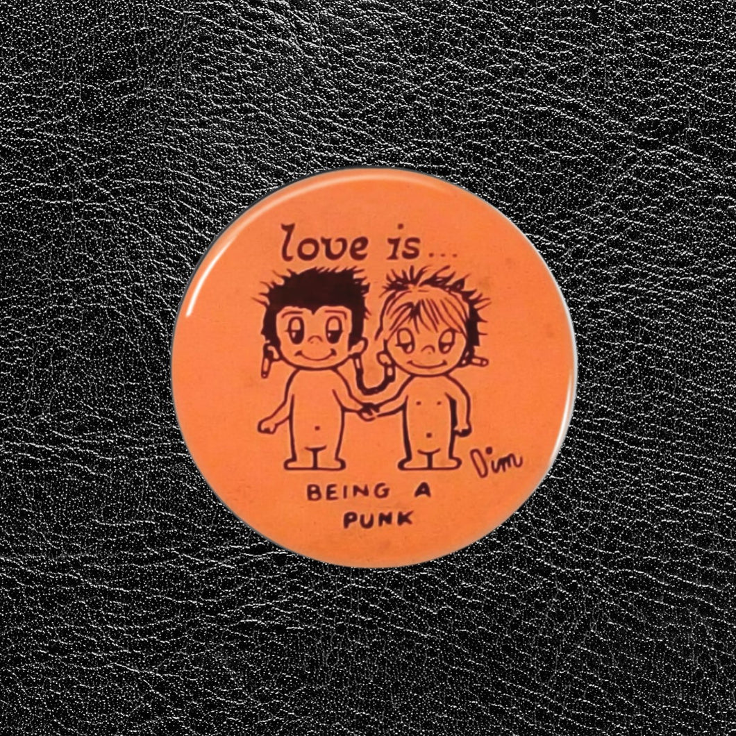 Love Is Being Punk - Pin 32mm