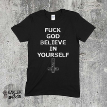 Cargar imagen en el visor de la galería, Fuck God - T-shirt

