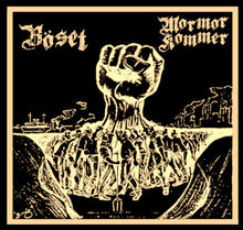 Ladda upp bild till gallerivisning, Böset / Mormor Kommer - S/T (7´´ Split EP Vinyl)
