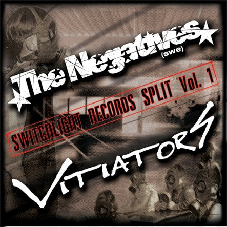 The Negatives / Vitiators - Switchlight Records Split Vol. 1 (CD Split, Digipac)