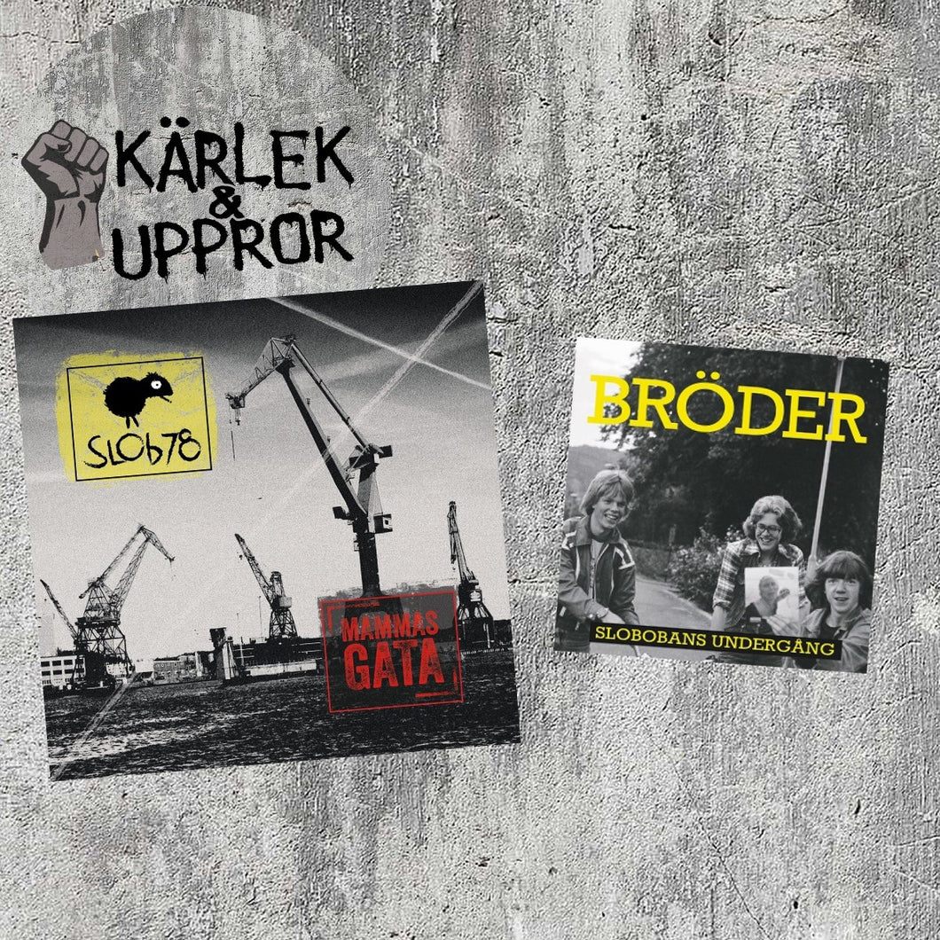FÖRKÖPSPAKET SLOB78/MAMMAS GATA LP + SLOBOBANS UNDERGÅNG 7´´