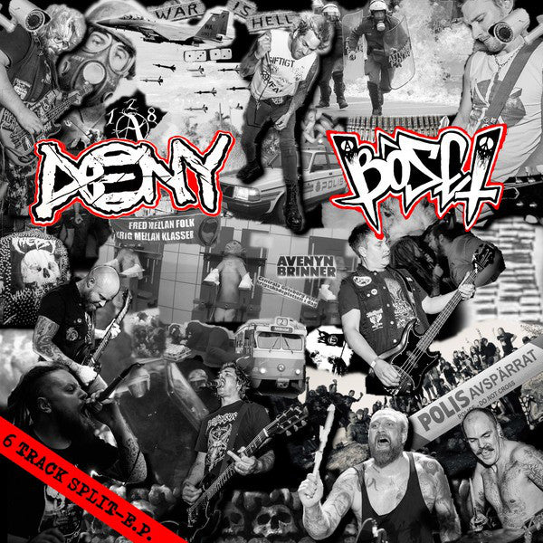 Deny / Böset  (7´´ Split EP Vinyl)