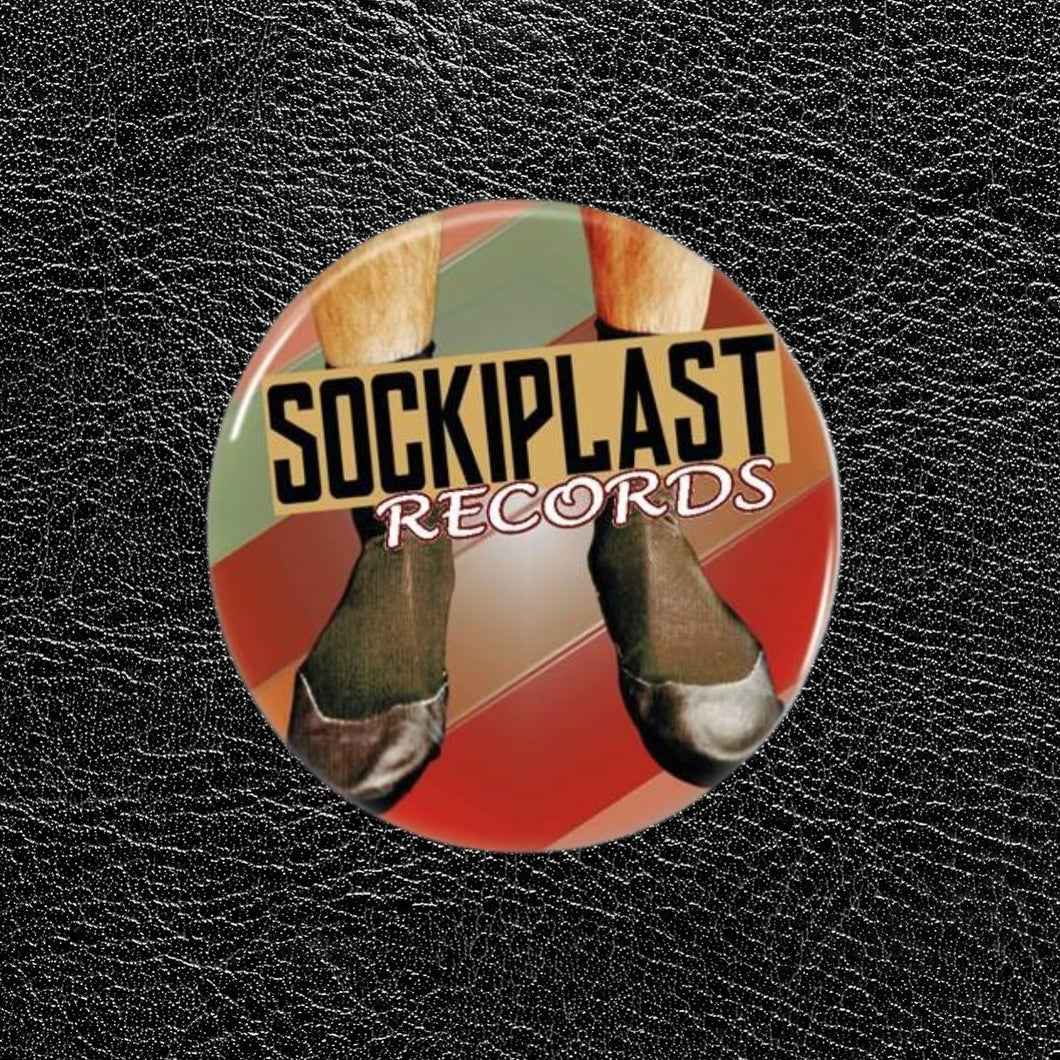 Sockiplast Records - Pin/Badge 32mm